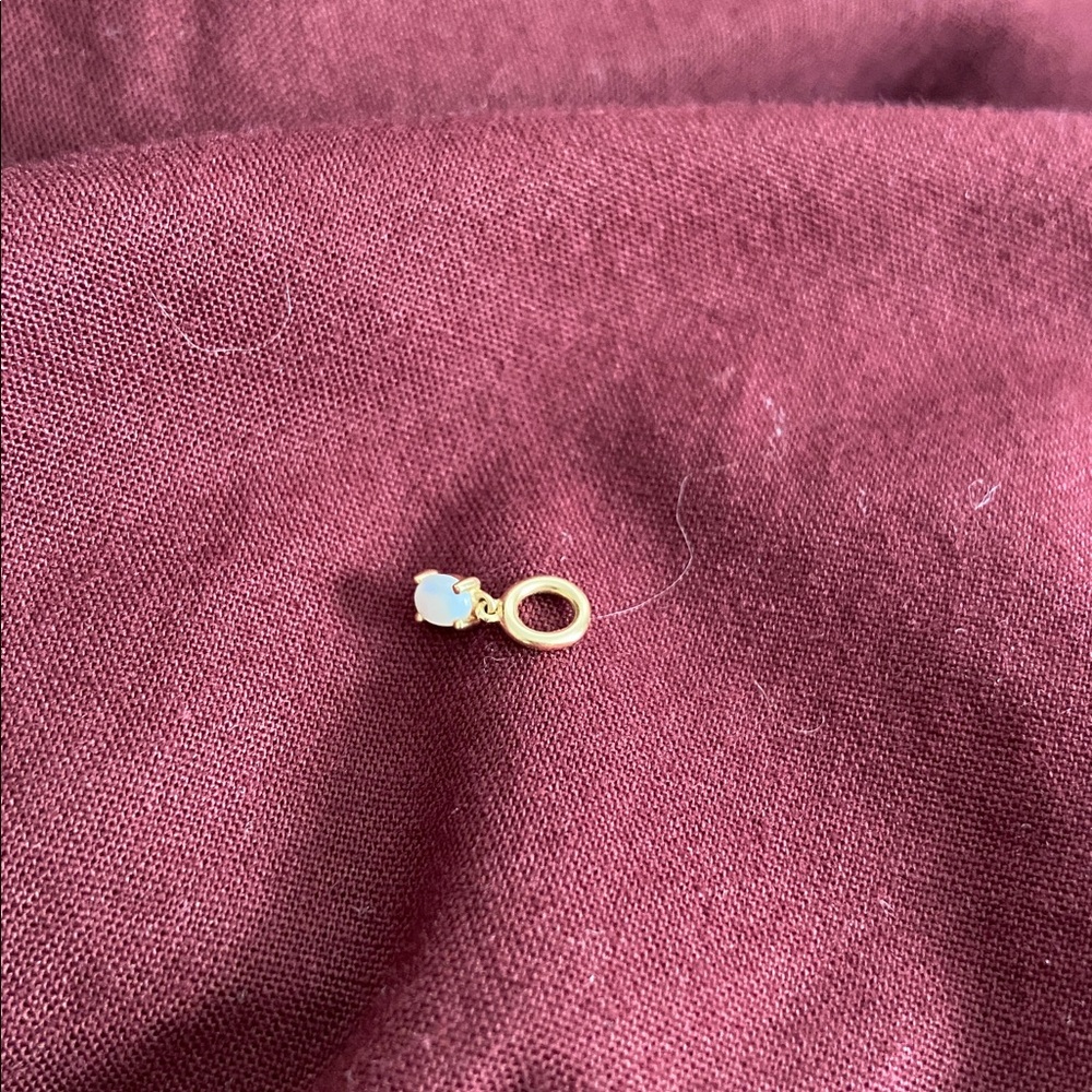 Audry Rose Opal Birthstone Charm